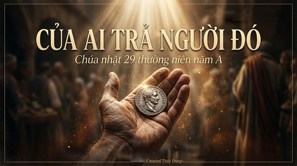 Của ai trả cho người đó - Chúa Nhật 29 thường niên năm A (Sr. Thuỳ Dung)